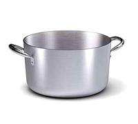 Ballarini Professionale 7018.45 Casseruola Media con 2 Manici, Alluminio, Grigio, 45 cm