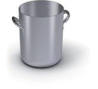 Ballarini Professionale 7020.40 Casseruola Alta con 2 Manici, Alluminio, Grigio, 40 cm