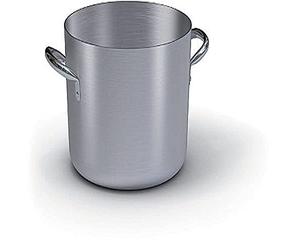 Ballarini Professionale 7020.40 Casseruola Alta con 2 Manici, Alluminio, Grigio, 40 cm