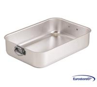 Ballarini Rostiera testo rettangolare alta in alluminio cm.35x25 professionale