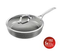 BALLARINI Salina - Padella con coperchio, 28 cm, rivestimento antiaderente in ceramica con base rigida in titanio, resistente ai graffi, adatta a tutti i piani cottura, adatta a induzione [Made in