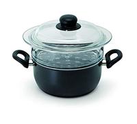 Ballarini set cuocivapore con un cestello in vetro forato