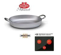 BALLARINI TEGAME 2-MANICI ALTA CUCINA INDUZIONE ALLUMINIO PROF 5MM 6800 6808