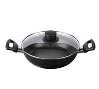 BALLARINI Vipiteno Tegame con coperchio, alluminio antiaderente, 24 cm, Made in Italy