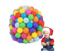 Ballbad Balls - 50 Palline Da Gioco Colorate Ø7 Cm Fatti Di Pausa - Heoff PE | Palloni Di Plastica Senza BPA Per Il Box Per Bambini, Gioca A E Castello Gonfiabile | Compresa La Borsa Elettrica,