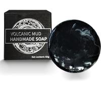 Ballboyz Face Soap,Natural Volcanic Mud Soap, ballboyz soap,Black Soap Bar with Bubble Net,for Men Women Teens Facical,Suitable For All Skin Types (1 pcs)