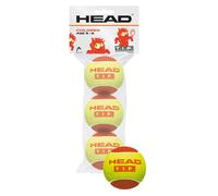 Balle de tennis enfant Head T.I.P. (x3) Rouge TU
