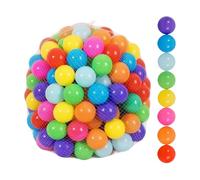 BALLEBAD - 300 g palline colorate | 50 pezzi di borse di stoccaggio per bambini ideali per le palline da gioco al coperto delle palline della sala per bambini non durevoli da 1 anno