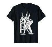 Ballerina Ballet Shoes Shirt | Cool Toe Danza T-shirt Regalo Maglietta