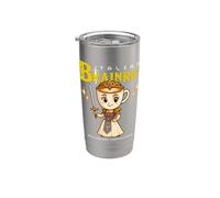 Ballerina Cappuccino Italiano Brainrot Retro Gamer Art Design Bicchiere termico in acciaio inox doppia parete