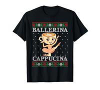 Ballerina Cappucina Ugly Christmas Sweater Italian Brainrot Maglietta