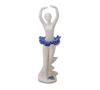 Ballerina Girl Figurine Ballet ballerina statue scultura in ceramica Ornamento da scrivania elegante per decorazione da tavolo da pranzo di scaffale per la casa