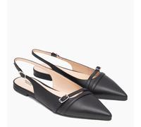 BALLERINA Nero Giardini donna mod. E512360D in PELLE Col. NERO Sconto -22%