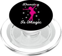 Ballerina ragazza che balla danza dicendo donne danza PopSockets PopGrip per MagSafe