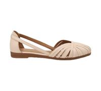 Ballerina ragnetto in pelle vanilla