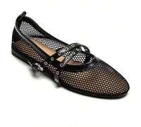 Ballerine ajourées à bout pointu - Eleganza tressée per le vostre giornate estive Femminili e originali, piatti ballerine e par-finiture ajourée punto e punto e silhouette raffinata.EUR36,EUR37,EUR38,