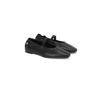 Ballerine babies in pelle morbida Nero 40