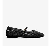 Ballerine babies in pelle traforata Livia Sky Nero 37