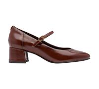 Ballerine baby con tacco, pelle Marrone 36