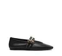 Ballerine baby in pelle, LYDIA Nero 41