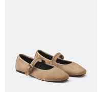 Ballerine "baby" in velluto Beige 39