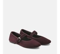 Ballerine "baby" in velluto Rosso 39
