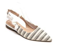 Ballerine con fiocco decorativo, design a punta, allacciate al tallone - scelta di moda e confortevole Le ballerine rivisitano lo stile e lo toccano con mano moderna. La sposa ha un tocco moderno, la