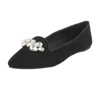 Ballerine Con Jewel Trim Per Donne Spot On