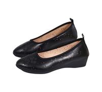 Ballerine da donna, comode, Mary Jane, in pizzo, da sera, senza lacci | Scarpe da sposa eleganti e comode, scarpe basse da lavoro, leggere e traspiranti