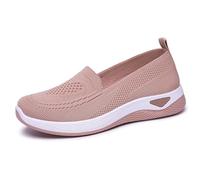 Ballerine da donna estive comode - scarpe da barca leggere Basquettes maglia cava superiore scarpe casual scarpe da trekking sneakers traspiranti scarpe ortopediche ballerine, marrone, 41 EU