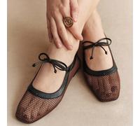 Ballerine da donna nuovi modelli primavera estate, design con punta quadrata, amore retrò, comode e semplici per le vacanze, suola piatta da donna, un must per il pendolarismo, casual e versatili EUR3