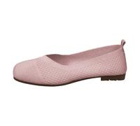 Ballerine da donna, slip-on, scarpe da donna, larghe, per il tempo libero, scarpe estive comode, con suola morbida, comode e comode, da lavoro, per ufficio, tutti i giorni, Colore: rosa., 37 EU
