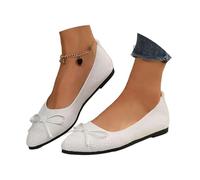 Ballerine Donna Estate Pelle Scarpe Piatte Vestire Festa Comodi Eleganti Ballerina Comode Intrattenimento Scarpe Sportive Senza Lacci Traspiranti Morbido Scarpe Barefoot Casual Mocassini 2025, A11