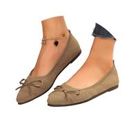 Ballerine Donna Estate Pelle Scarpe Piatte Vestire Festa Comodi Eleganti Ballerina Comode Intrattenimento Scarpe Sportive Senza Lacci Traspiranti Morbido Scarpe Barefoot Casual Mocassini 2025, A10