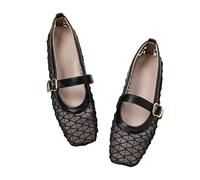 Ballerine Donna Mesh Slip-On Flat Comode per Ufficio e Camminate | Tomaia morbida per comfort, suola leggera per mobilità. Perfette per attività quotidiana e relax.