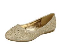 Ballerine 'Flats' Per Ragazze Spot On Con Dettagli Borchiati