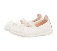 Ballerine in pelle bianca da bambina bacigny