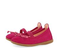 Ballerine in pelle fucsia da bambina aouze