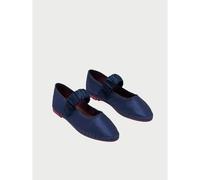 Ballerine in seta Mafalda Blu 39
