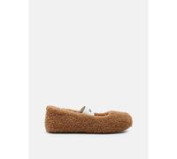 Moon Boot - Shearling Ballerina - - Shoes - Donna - Marrone - 40 EU