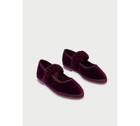 Ballerine in velluto Mafalda Rosso 40