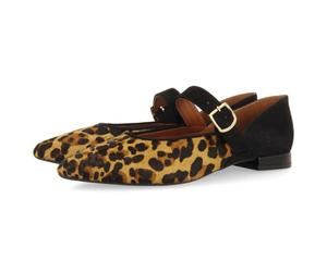 Ballerine Merceditas con Stampa Leopardo FERNITZ