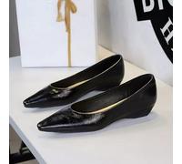 Ballerine Nere Eleganti Donna Eleganti Tacco Basso 2,5 Cm Scarpe CF54332
