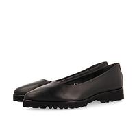 Ballerine Nere in Pelle con Suola Tipo Track da Donna sauchie