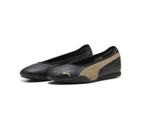 PUMA Puma Catch Soleil Ballerina To, Scarpe da Ginnastica Donna, Puma Black-Toasted Almond-Puma Gold, 40.5 EU