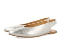 Ballerine Scarpe SCOLLAZZATE in Pelle Colore Bronzo per Donna