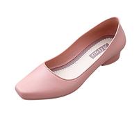 Ballerine Senza Lacci Donna con Tacco Scarpe Eleganti Donna Cerimonia Mocassini Slip On Comode Mary Jane Bassa Calzata Facile Scarpe Estive Tempo Libero Mary Jane Quotidiano da Casa E Fuori