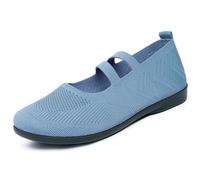 Ballerine Senza Lacci Donna Slip On Sandali Piatte Donna Estive Comode Sandalo Pianta Larga Antiscivolo Ballerine A Punta Eleganti Scarpe Morbida Casual Mesh Traspirante per Interni Ed Esterni