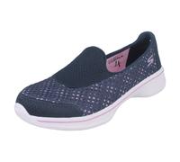 Ragazze Skechers Basse Con Rete Dettaglio Go Walk 4 Kindle 81118
