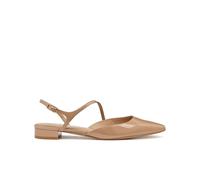 Ballerine slingback in pelle Giselda Marrone 36